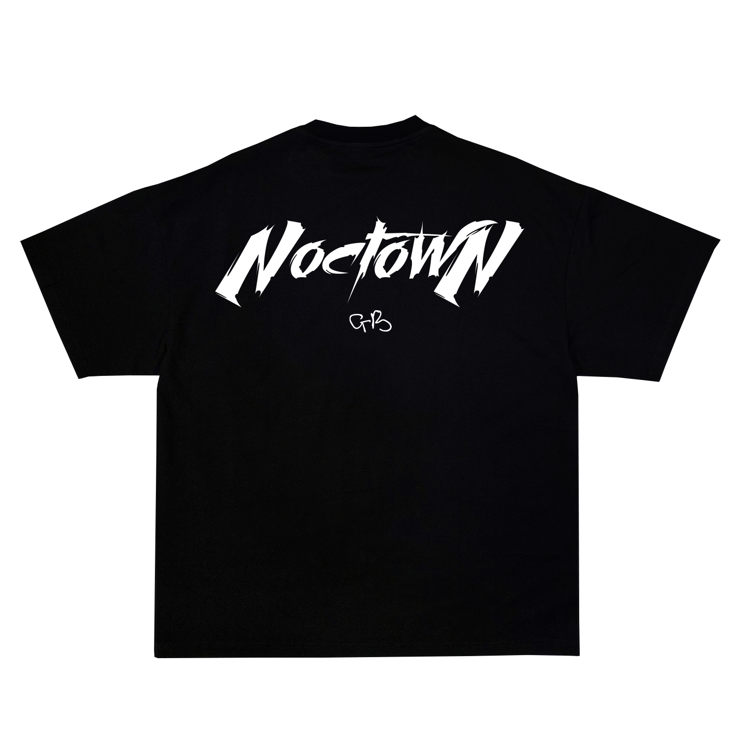 Oversized BLK Noctown Wav GOD